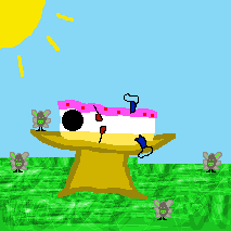 Game over screen